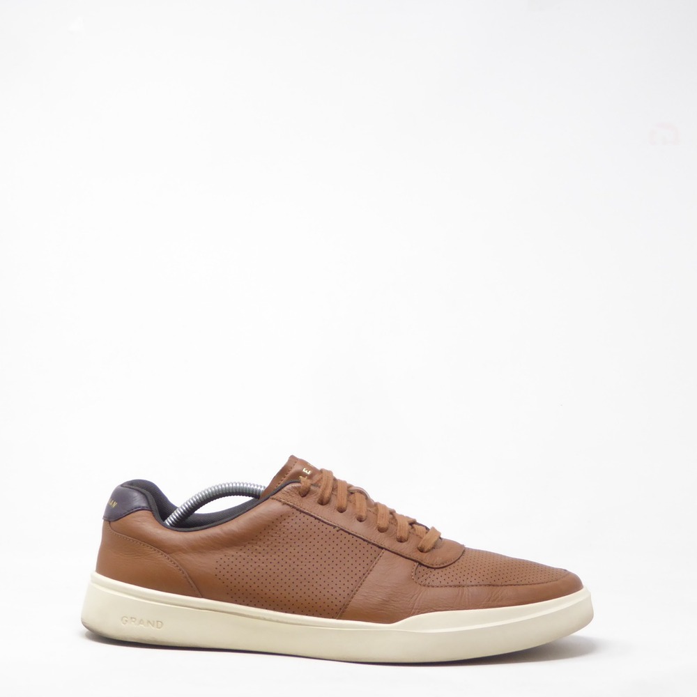 Cole Haan Mens Grand Crosscourt Modern Sneakers Brown Leather C35816 11.5